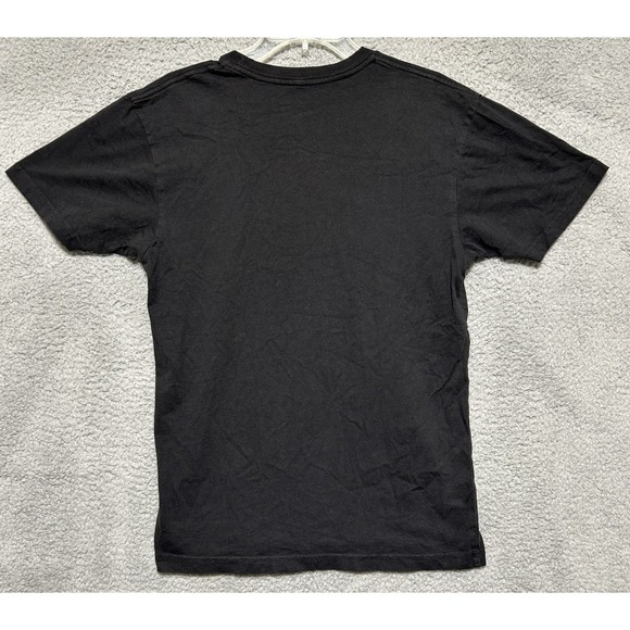 Steven Rhodes Living With Demons Shirt Mens M Black Graphic Spencers Retro Tee - Picture 8 of 8